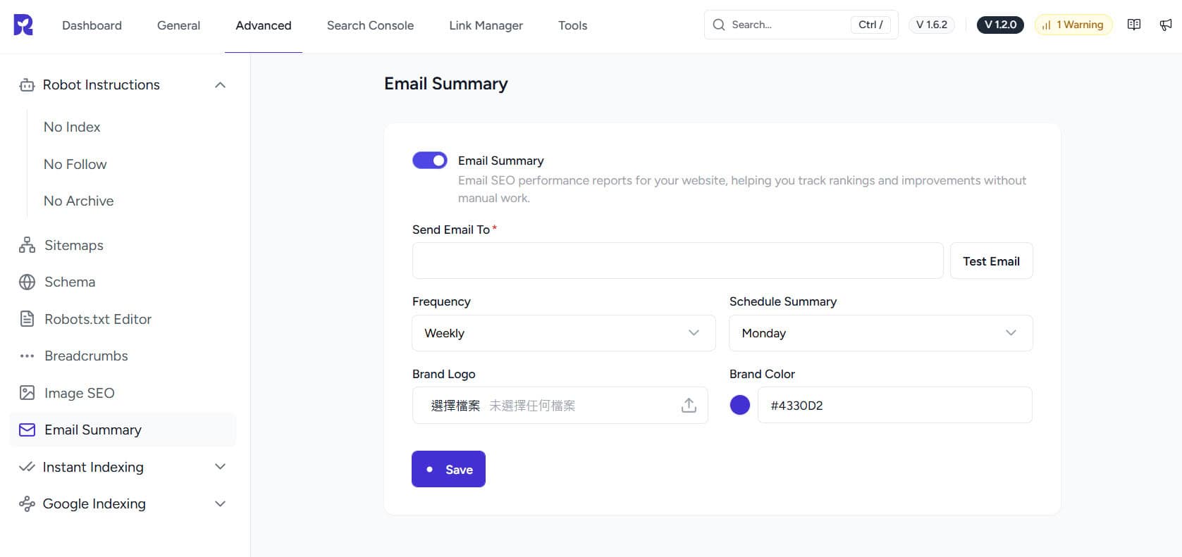 SureRank 教學：SEO 報告