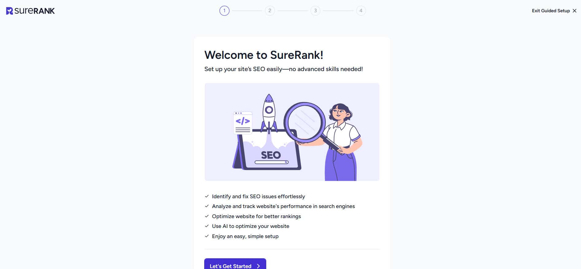 SureRank 教學：設定精靈