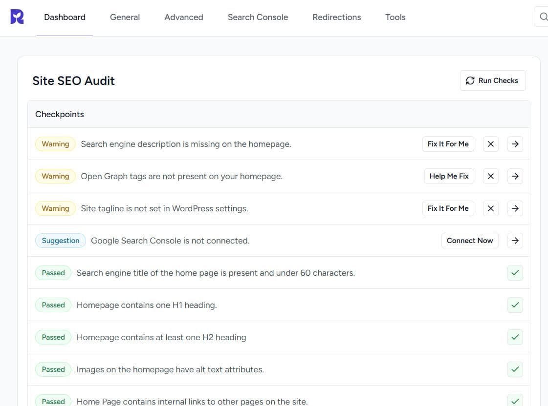 SureRank 教學：自動分析網站 SEO 問題
